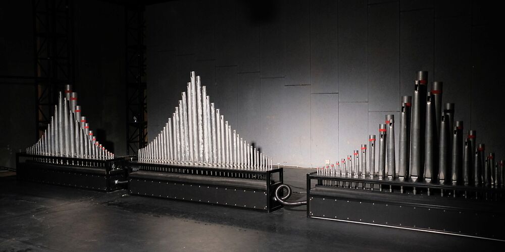 Elevations de Maxime Denuc en collaboration avec Kris Verdonck à la Biennale Musica 2025, Venise (IT)